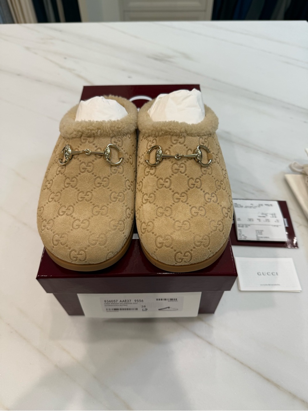 Gucci Butterscotch Suede Loafer